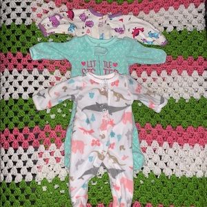 3 Adorable Preemie Sleepers